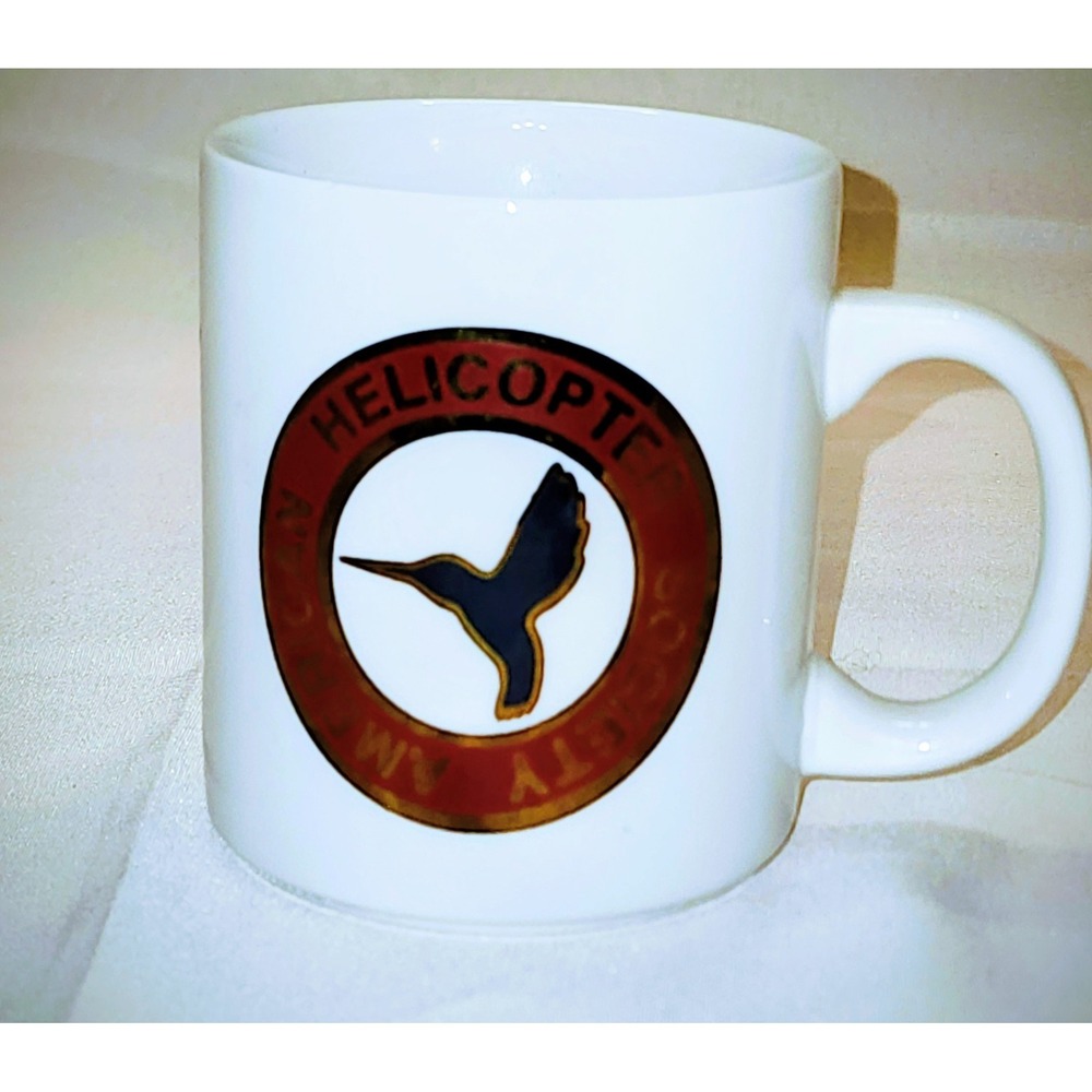 🔥 American Helicopter Society White Coffee Mug 🔥